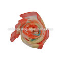 Fashion New Design Print Long 100% Silk Chiffon Spring Assorted Colors Silk Scarves Paypal